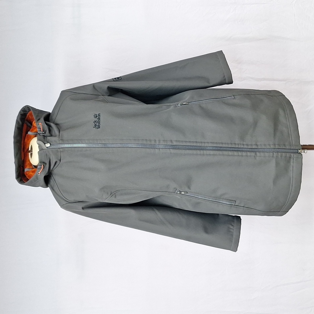Jack Wolfskin Damen Softshell Sherbrooke Parka Dark Steel XXL